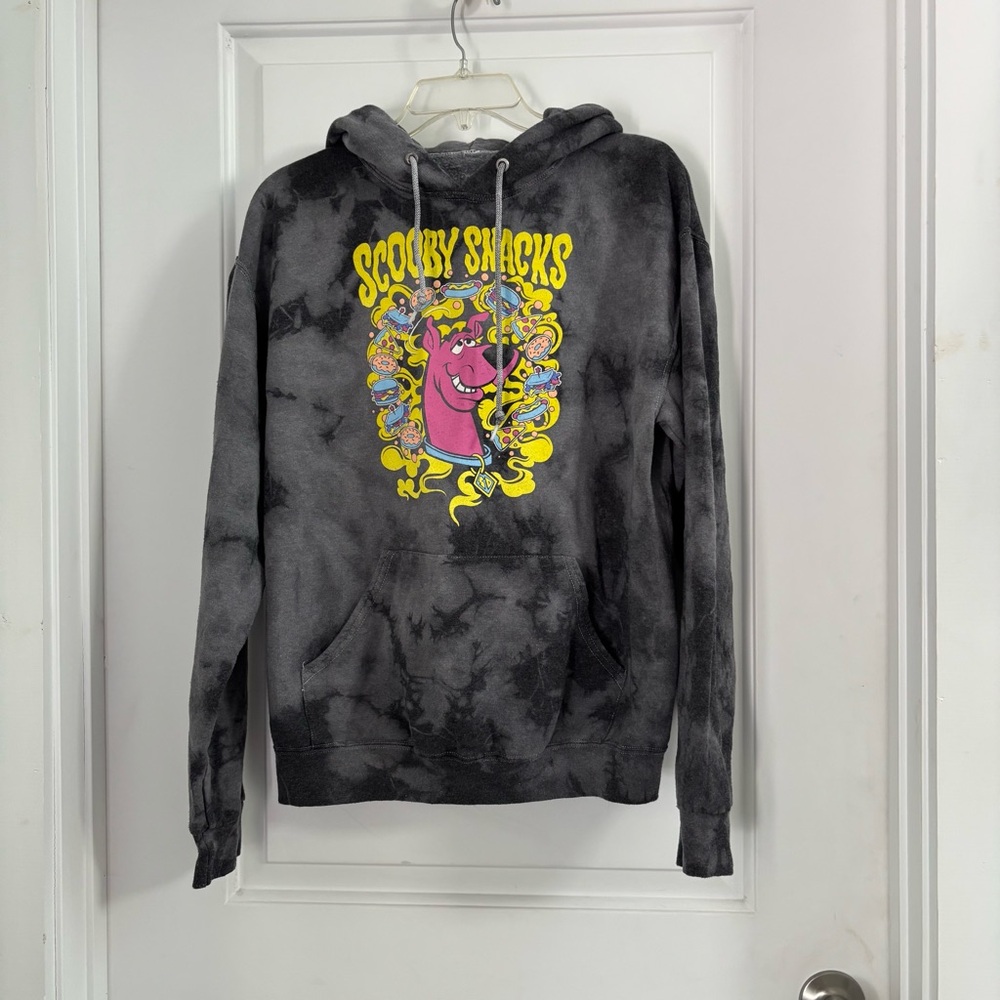 Scooby Doo Gray Graphic Crew Neck Hoodie